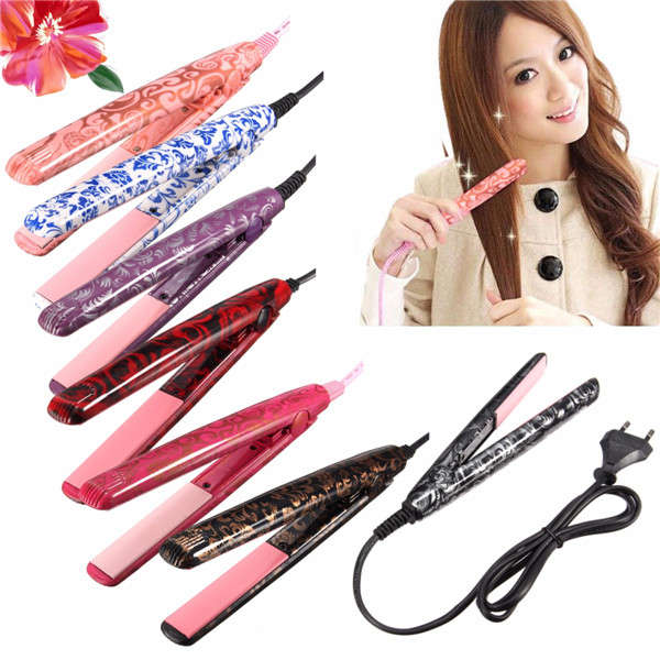 Elegant Hair Straightener Curlers Blow Dryer Waver Flat Iron Ceramic Styling To