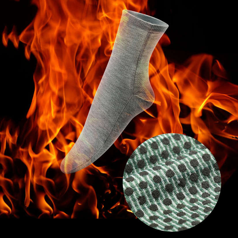 Tourmaline Self Heating Magnetic Therapy Socks Pain Relief Far Infrared Warm Ma