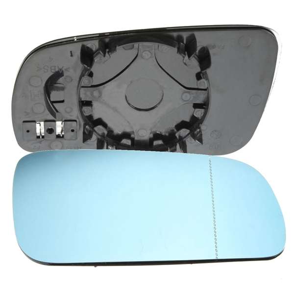 Car Right Driver Side Door Wing Mirror Glass Blue for VW Golf MK4 1996 - 2004