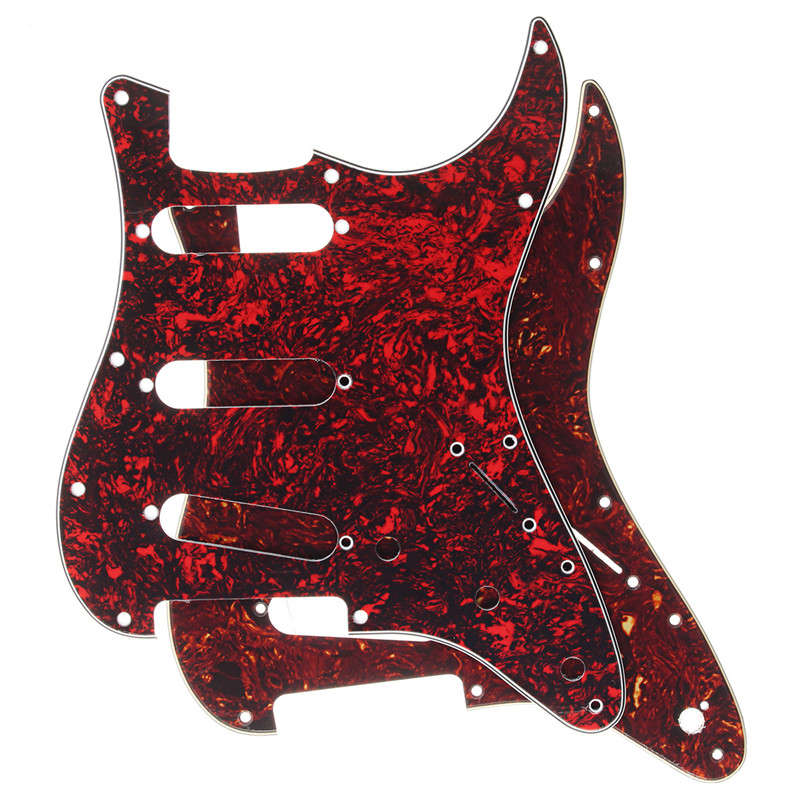 3ply Guitar Pickguard Direct Fit For USA/MEX Fender Stratocaster Strat Electric