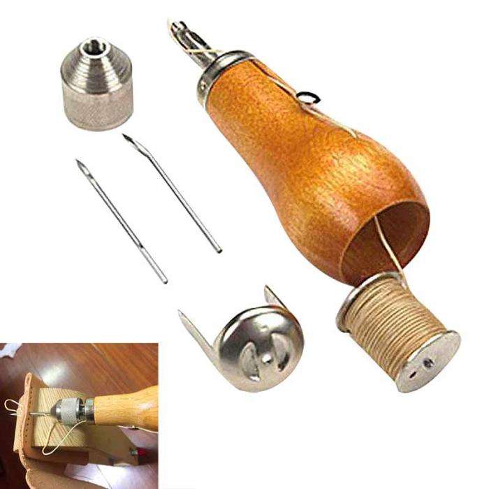 Professional Speedy Stitcher Sewing Awl Tool Kit for Leather Sail & Canvas Heav