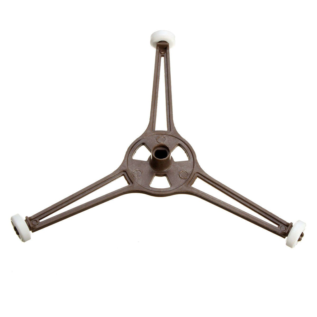 Brown Plastic Microwave Oven Stent Triangle Shaped Tray Support for Microwave 2