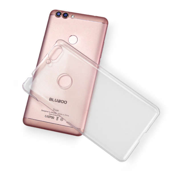 Original Anti Drop Protective Transparent Soft PC Back Case For Bluboo Dual