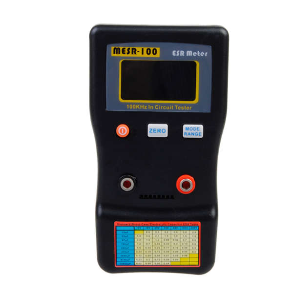 MESR-100 AutoRanging ESR Low Ohm Circuit Capacitor Meter Tester