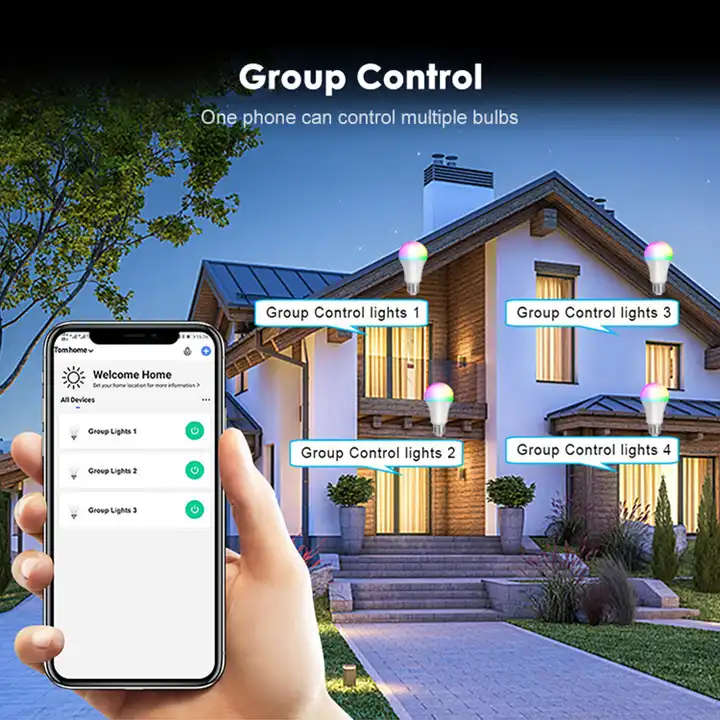 Tuya Smart RGB LED Bulb WIFI & APP Control