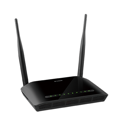 DSL-2750U Wireless N300 ADSL2+ Router With 3G Failover in box with power supply