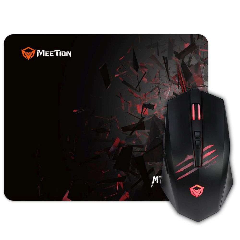 MeeTion MT-CO10 Gaming Mouse and Mouse Pad