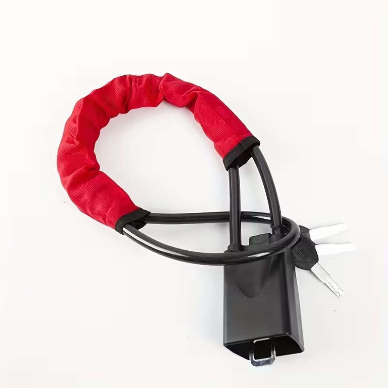 Anti-Theft Locking System for Car Steering Wheel - Blue