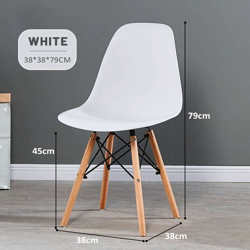 Dmart Cafe Chair Wooden Leg Chair
