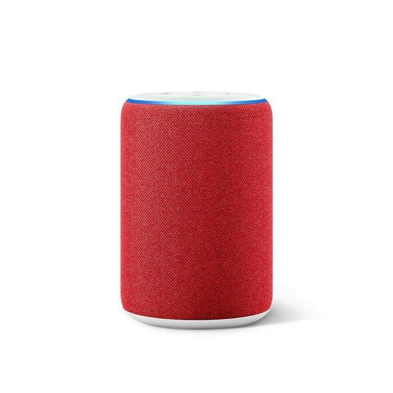 Amazon Echo (Gen 3) - RED ltd. ed.  Smart Home Assistant and Bluetooth/Wi-Fi Speaker