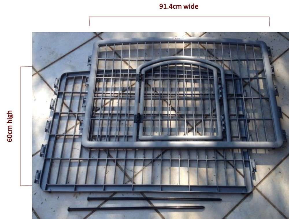 Grey puppy playpen EXTENSION KIT