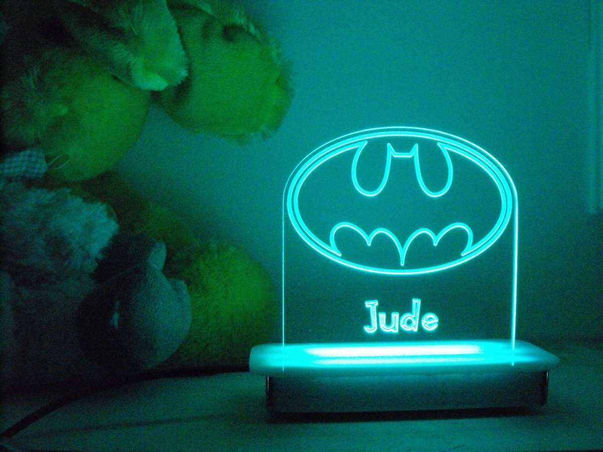 Batman Logo Night Light