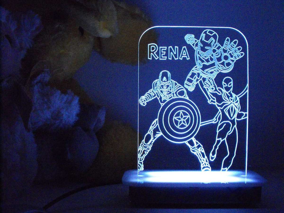 Avengers Night Light