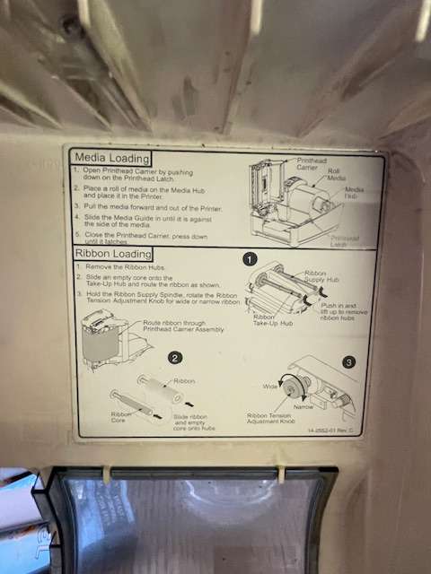 Datamax E-Class DMX-E-4203 Thermal Barcode Label Printer