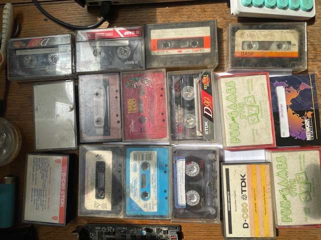 Cassette Tape Lot