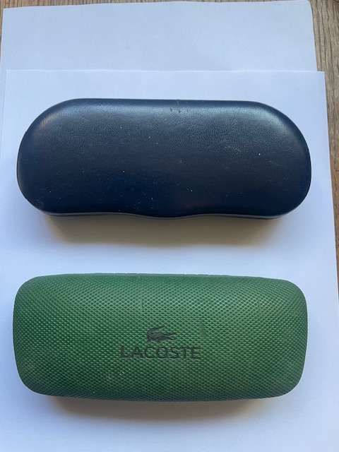 Lacoste and Torca Optical Eyeglass Cases Set