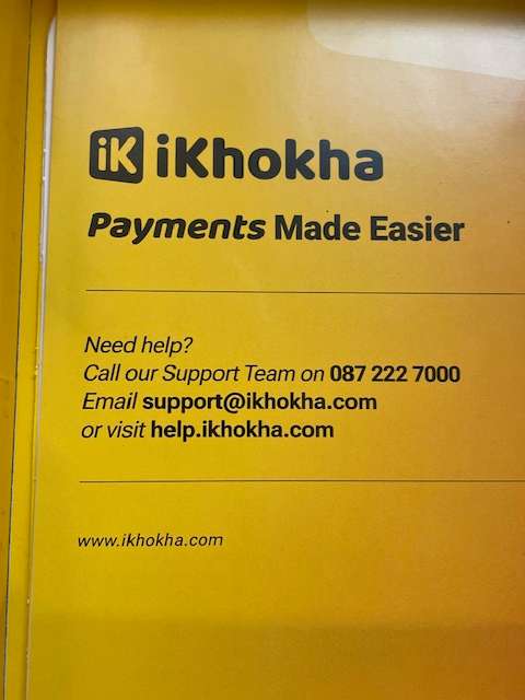 iKhokha Mover Mobile Card Machine POS Terminal