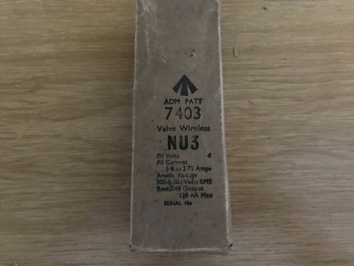 JAN Sylvania 14J7 vacuum tube. Vintage. NOS. In box.