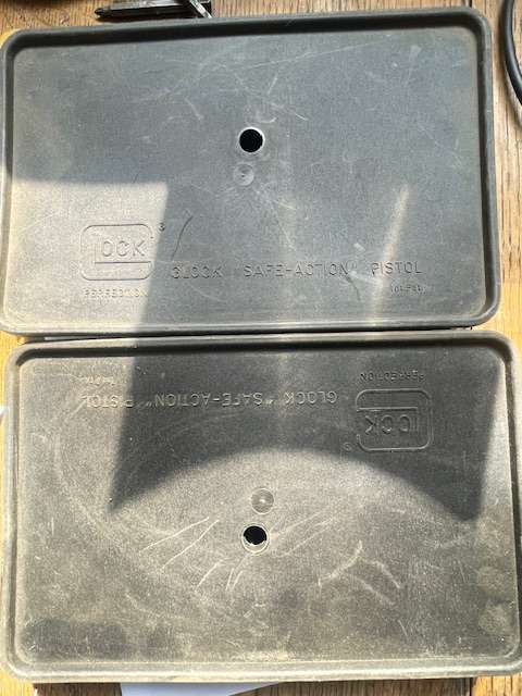 Glock Pistol Storage Cases x 3