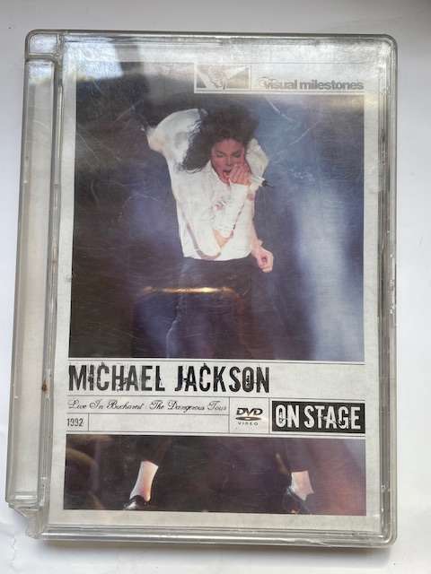 Michael Jackson Live in Bucharest Dangerous Tour DVD 1992