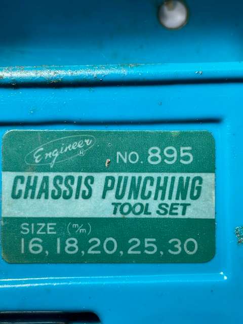 Chassis Punching Tool Set (16-30mm)