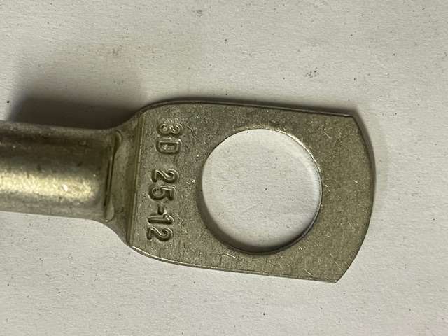 25mm M12 Tinned Copper Cable Lugs