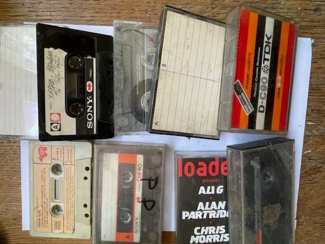 8 Vintage Audio Cassette Tapes - Sony, TDK & Others
