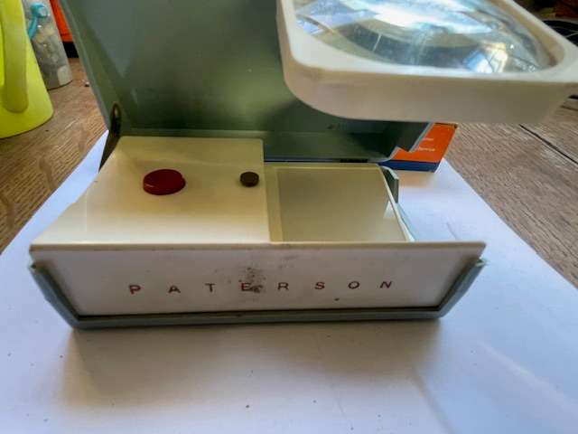Paterson Slide Viewer and Agfacolor Service Transparency Frames Bundle