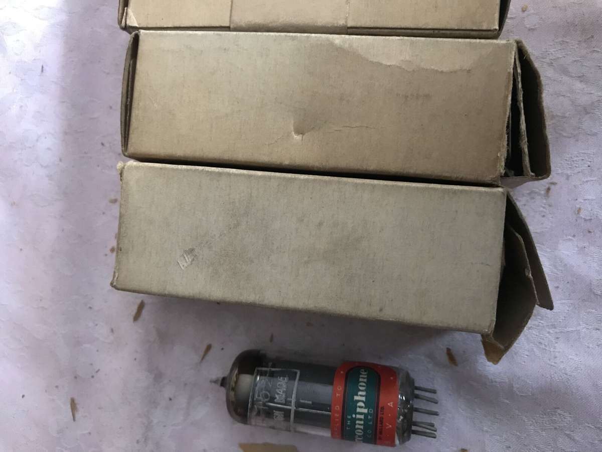 1 Pc Marconi Valve ZD152 EBF80 6N8 NOS NIB Rare Tested Vacuum tubes