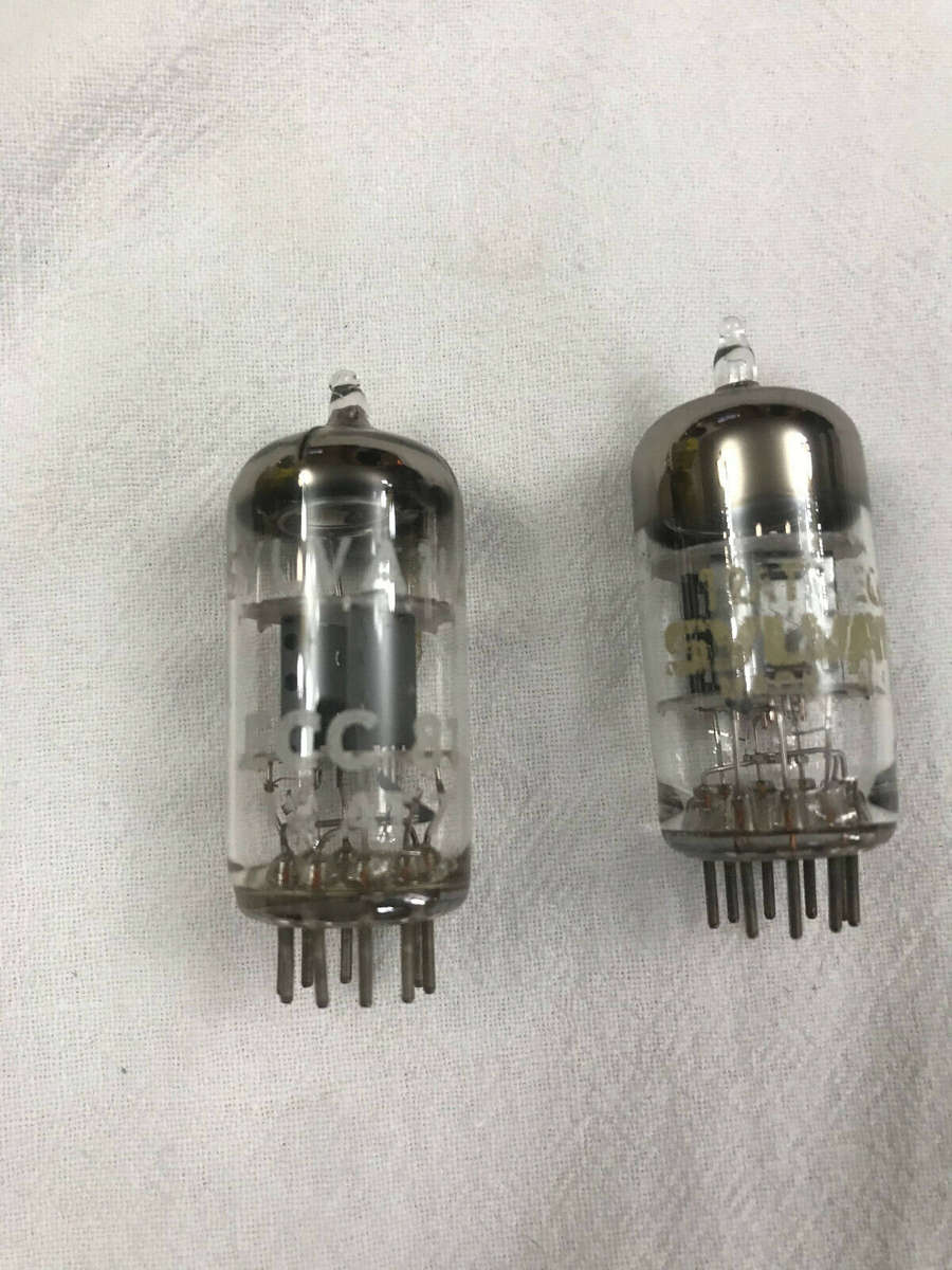 Sylvania 12AT7 ECC81 3 Pcs NOS vacuum tubes tested