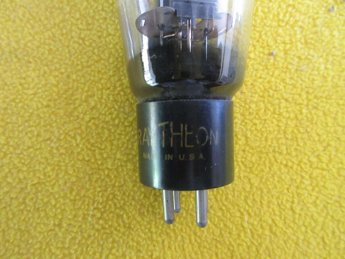 Raytheon 2x 7L7 vacuum tubes. Tested. NOS. Vintage.