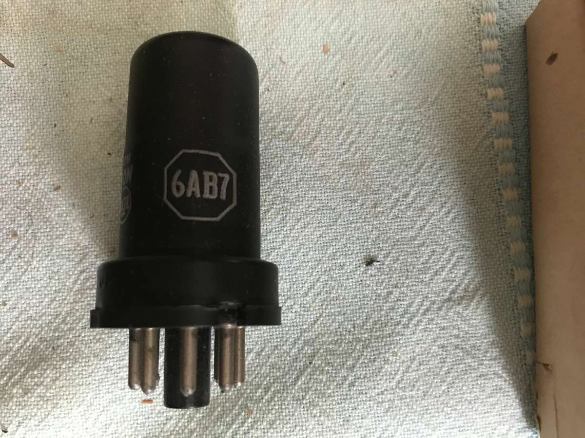 RCA 6AB7 VT-176 1853 CV1873 NOS Vacuum tubes 2 pcs NIB tested vacuum pentode
