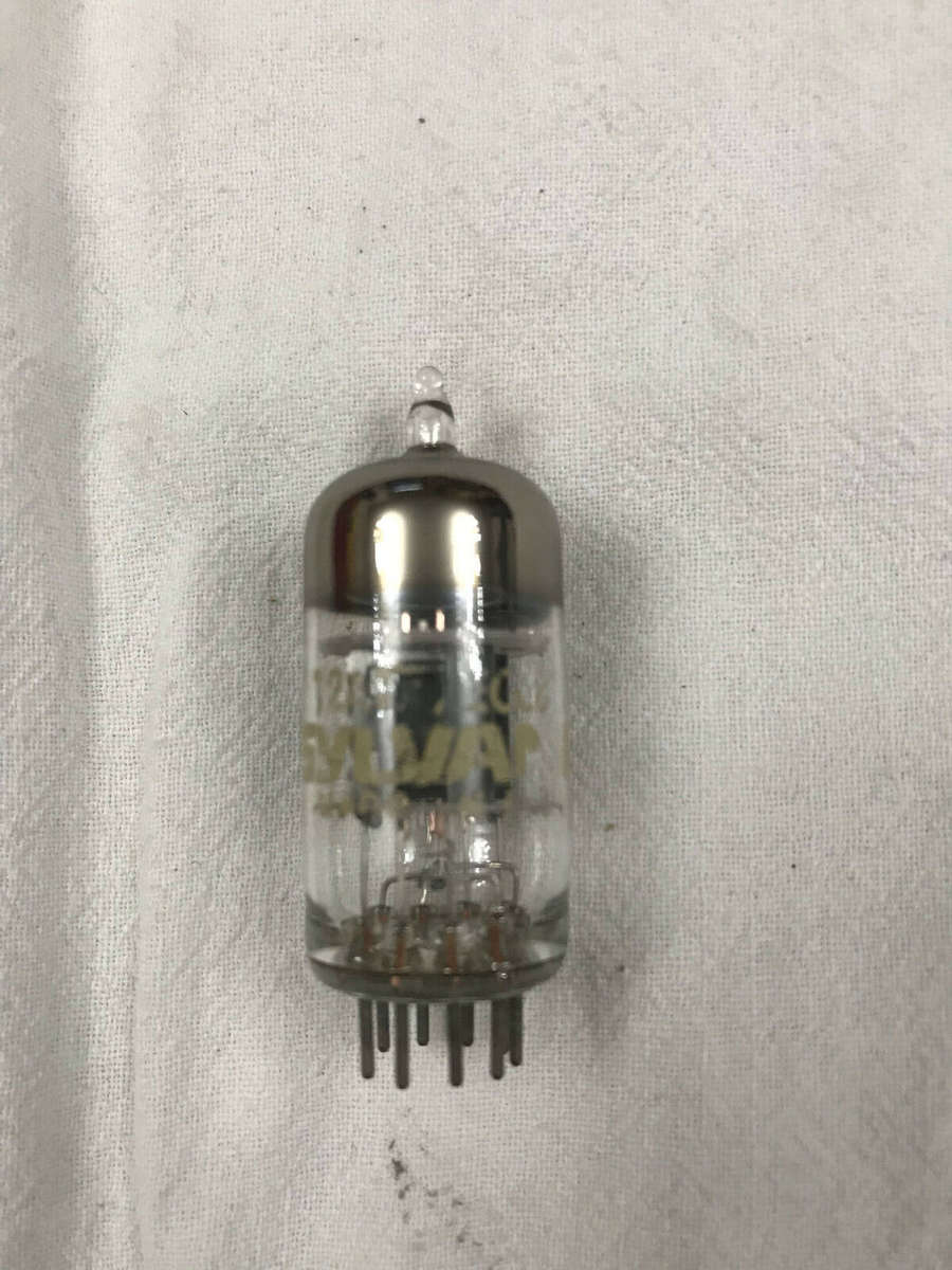 Sylvania 12AT7 ECC81 3 Pcs NOS vacuum tubes tested