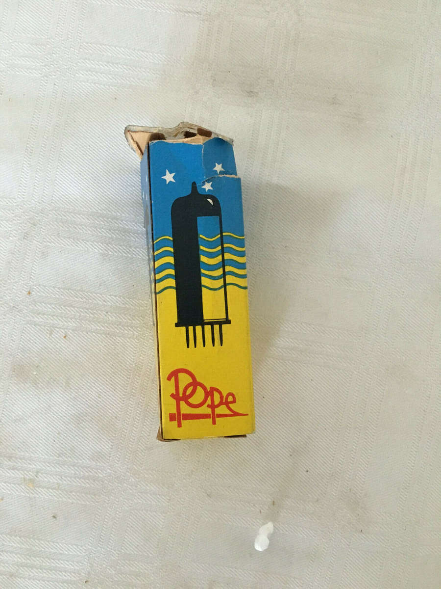 1 pcs EZ41 Pope vacuum tube. rebranded Mullard to POPE.