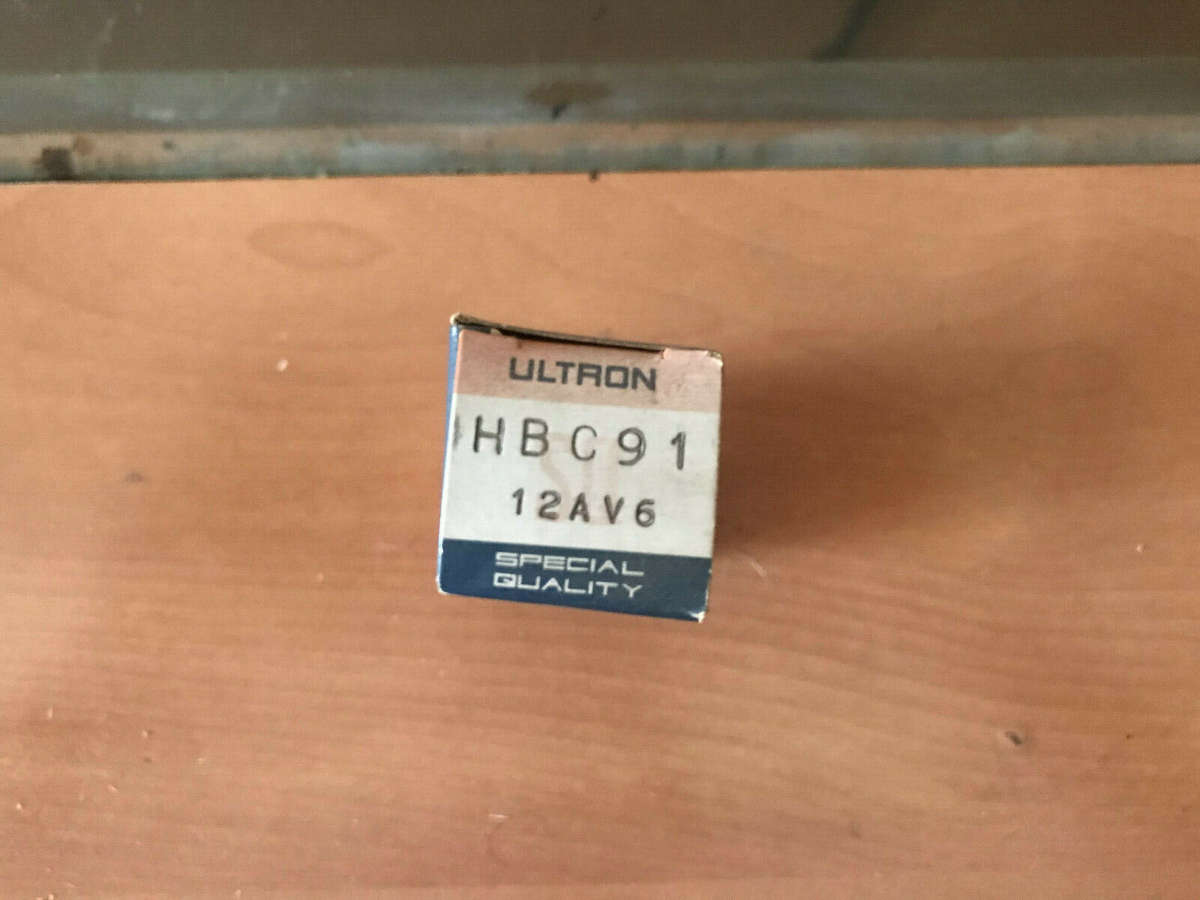 Ultron HBC91 vacuum tube 1 pcs Tested NIB NOS Vintage