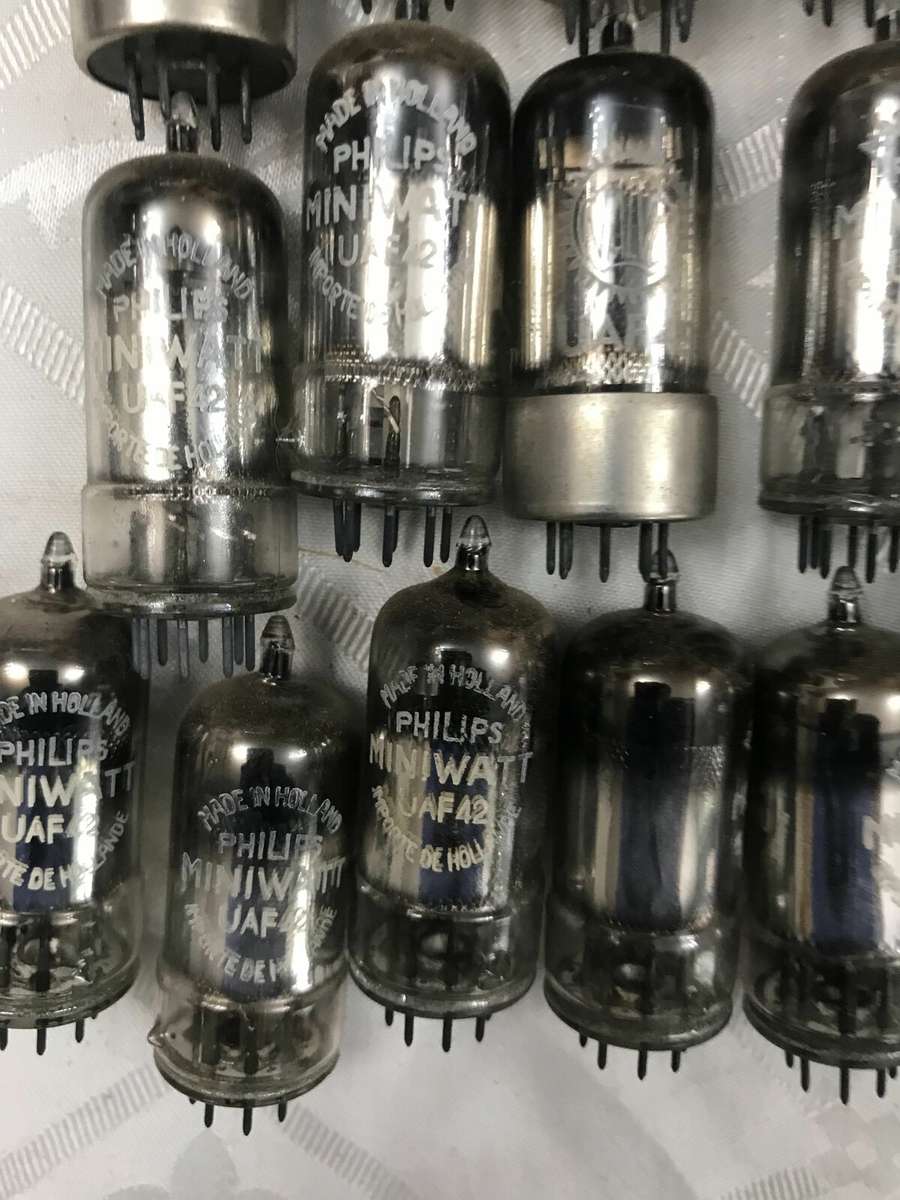1pc UAF42 Philips Miniwatt Vacuum Tube. NOS. Tested. Vintage.