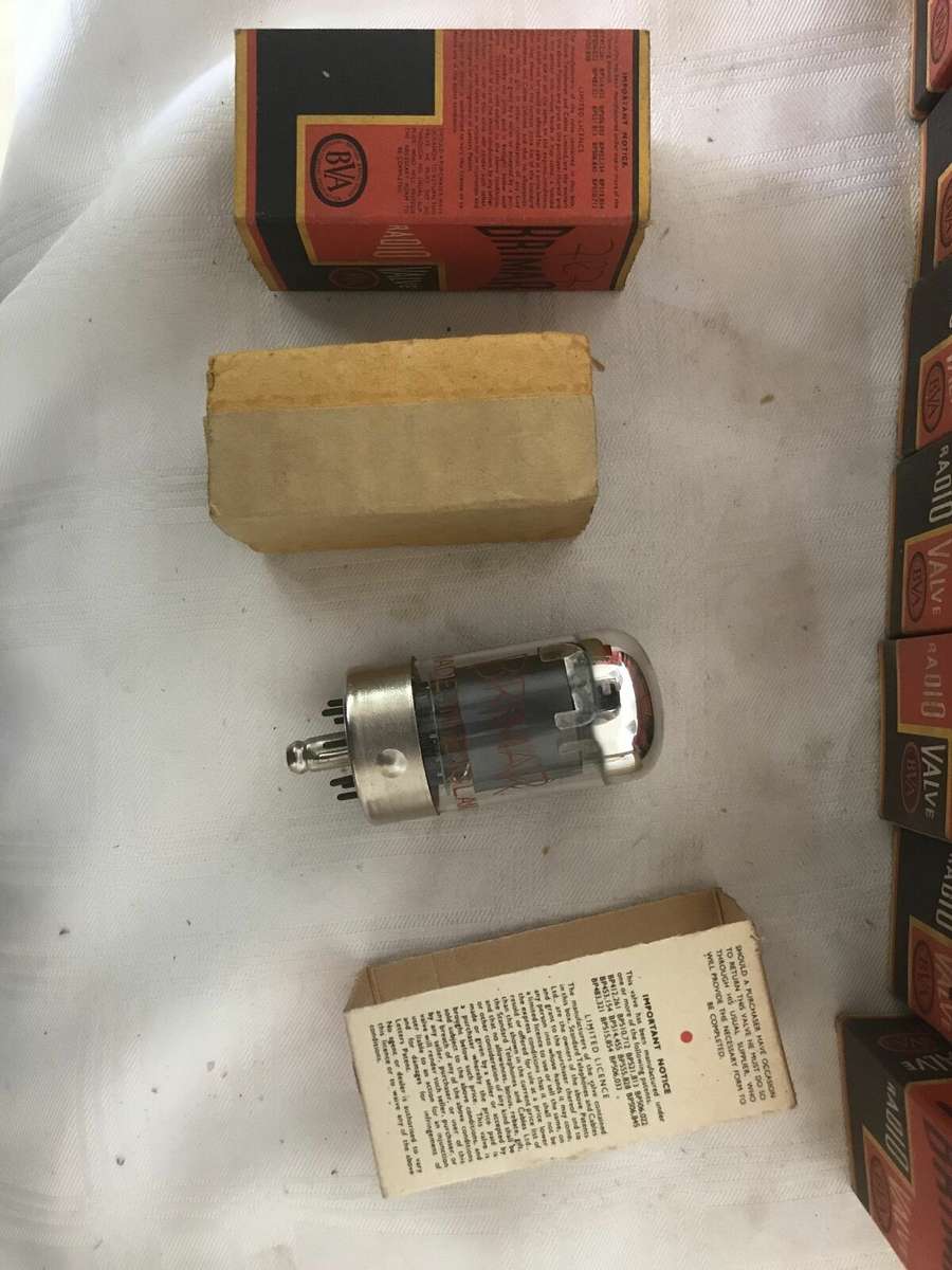Brimar 7R7 1 pcs NOS NIB Vacuum tube Double Diode-Pentode