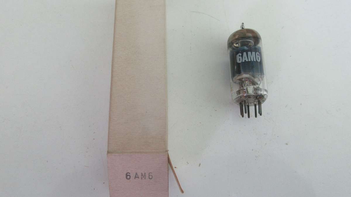 JAN 6AU6W x2 & 6AM6/EF91 vacuum tubes. Tested. NOS. Vintage.