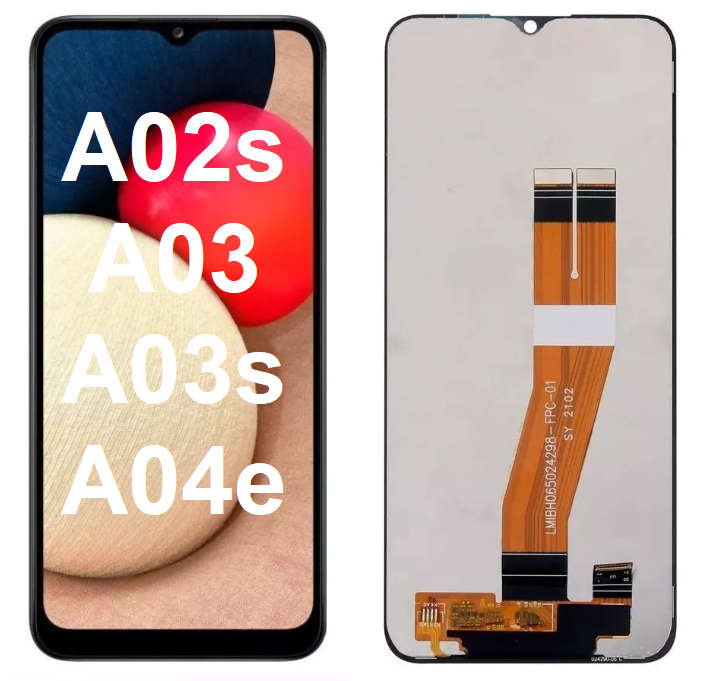 Samsung A04e/A02s/A03/A03s LCD & Digitizer + Free Screen Protector