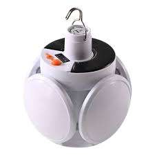 Led Folding Football Shaped - Solar Camping Light