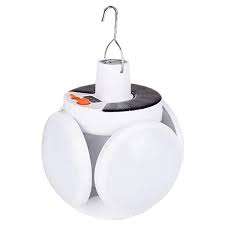 Led Folding Football Shaped - Solar Camping Light