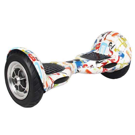 6.5 Inch Self-Balancing Hoverboard - White Multi (SECOND HAND)