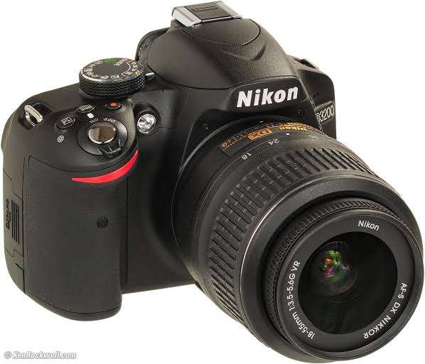 Nikon D3200 with 18-55mm DX Lens