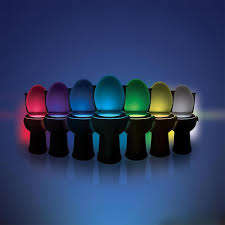 8 Colors Toilet Light