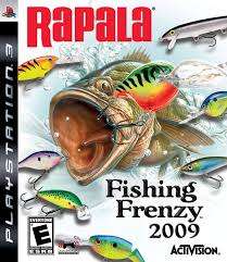Rapala Fishing Frenzy 2009  : Pre owned PS3  Game in good condition IN STOCK (SWADOCOP )
