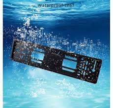 EUROPEAN CAR LICENCE PLATE REARVIEW CAMERA