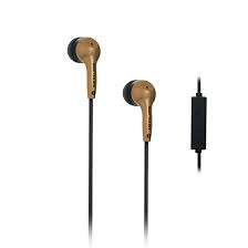 Ifrogz Bolt Gold earphones with mic