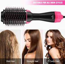 3 IN 1 One Step Blow Brush Volumizer Ceramic Heat