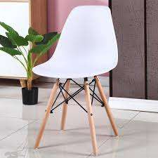 Dmart Cafe Chair Wooden Leg Chair
