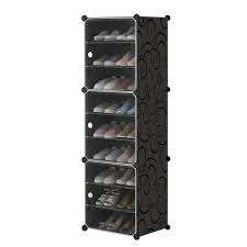 Shoe Storage - 16 Pair Shoe Rack Organizer for Shoe Cabinet with Door